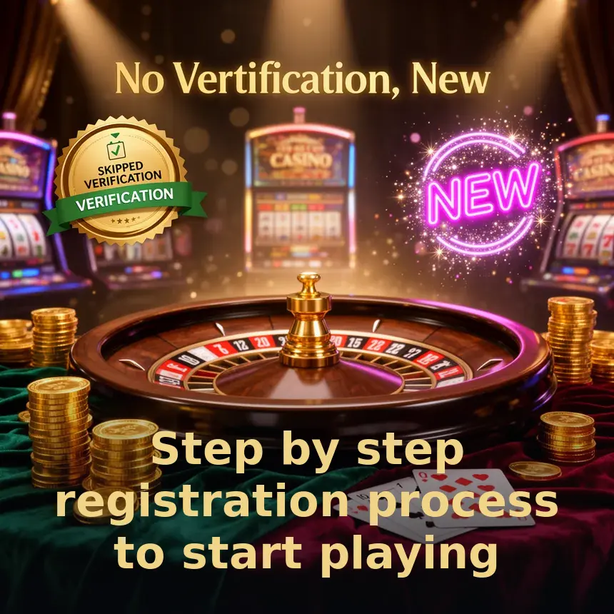 Step by step registration process to start playing
